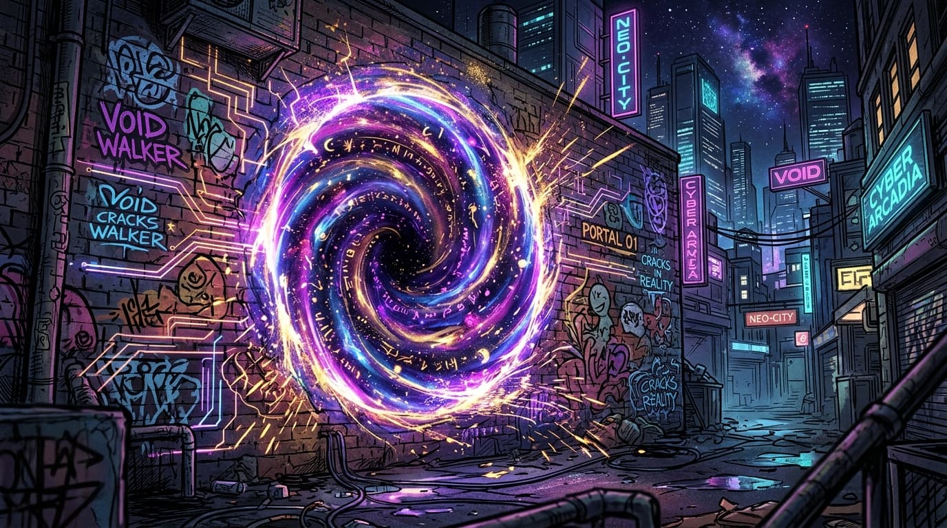 Dimensional Portal Backdrop